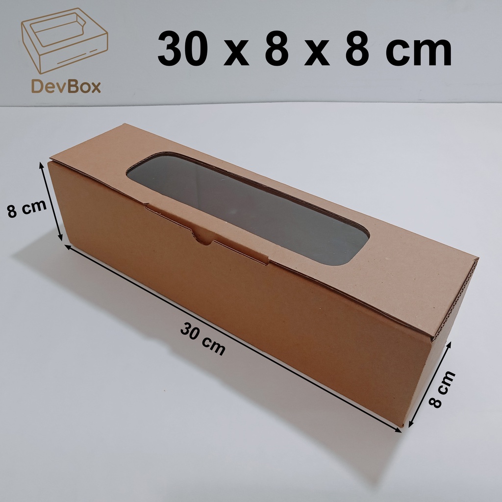 

Kardus Mika 30 x 8 x 8 cm ... Model diecut, Untuk Hampers / Cake Box / Kardus Kue / Gift Box
