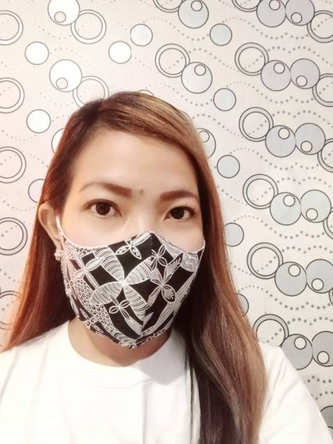 Masker non medis katun halus 3ply aneka motif dan warna