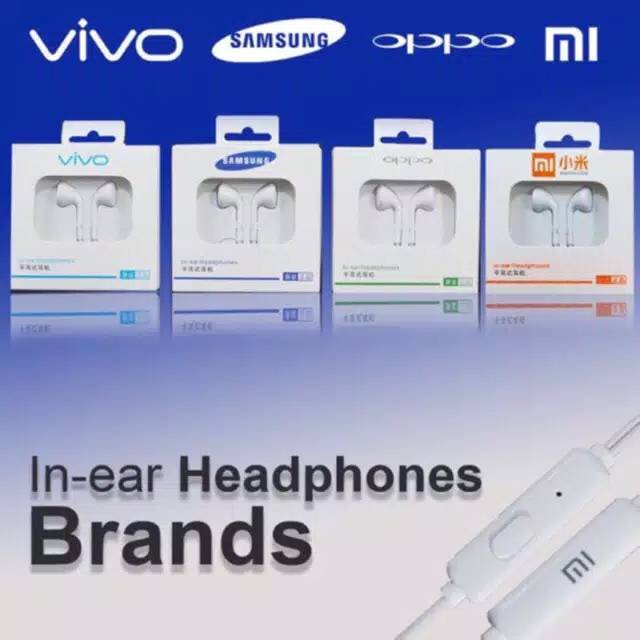 [NEW] HEADSET/HANDSFREE MH133 BRAND SAMSUNG/OPPO/VIVO/XIAOMI