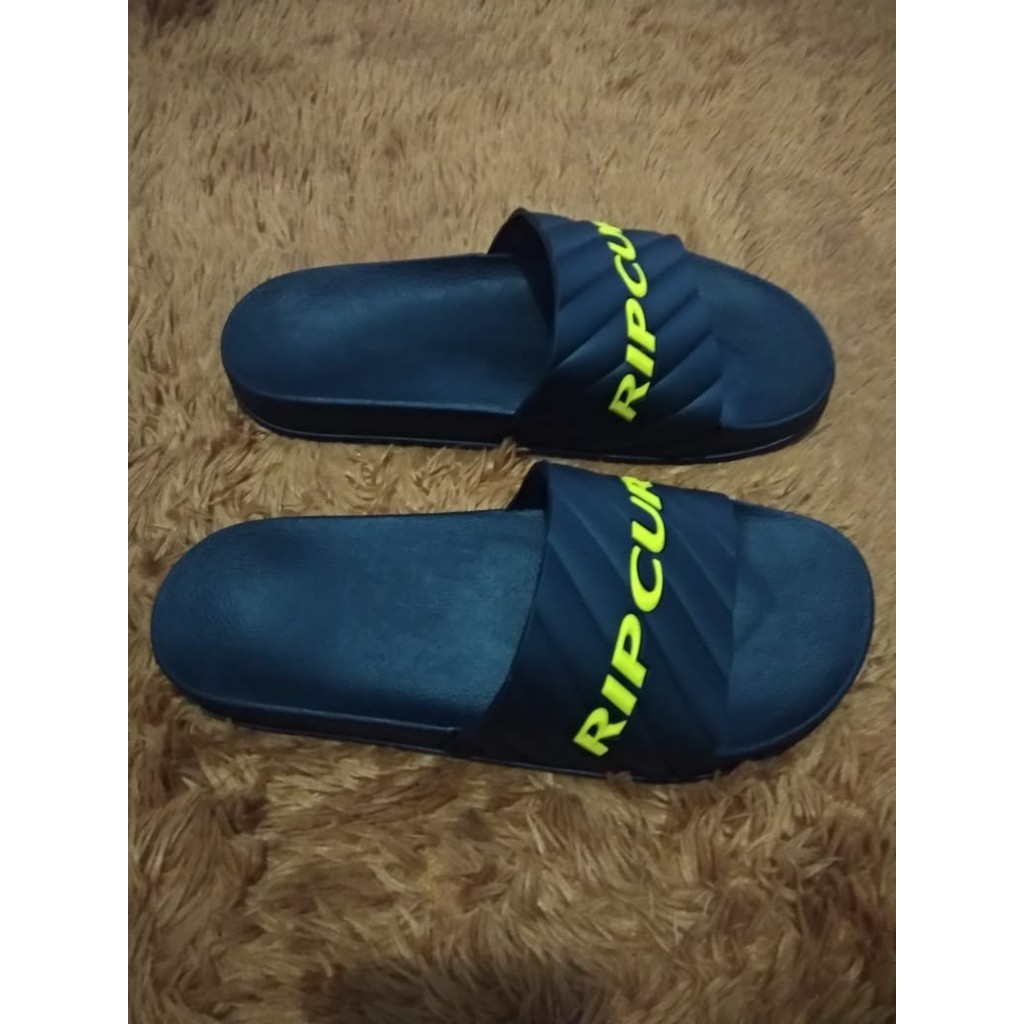 [ PROMO CUCI GUDANG ] SANDAL SLOP RIPCURL PRIA WANITA TERLARIS TERMURAH KEKINIAN TERBARU 2021