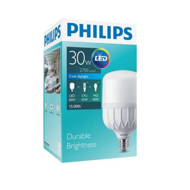 Led philips 30watt tforce putih