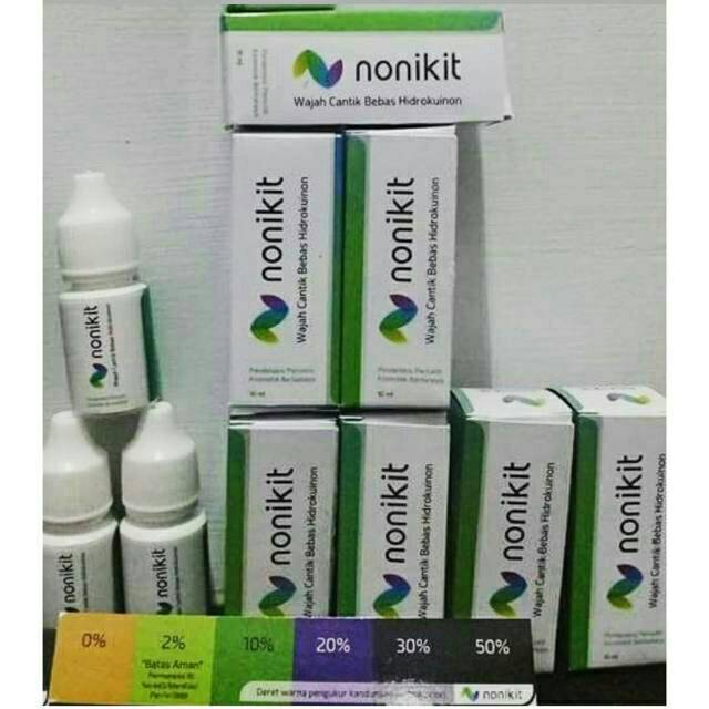 Nonikit (Cairan Pengetes Kadar Hidrokuinon Kosmetik)