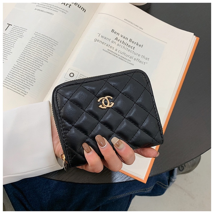 CR 7660 RISCE DOMPET IMPORT WANITA CEWEK PEREMPUAN JAKARTA BATAM BLACK