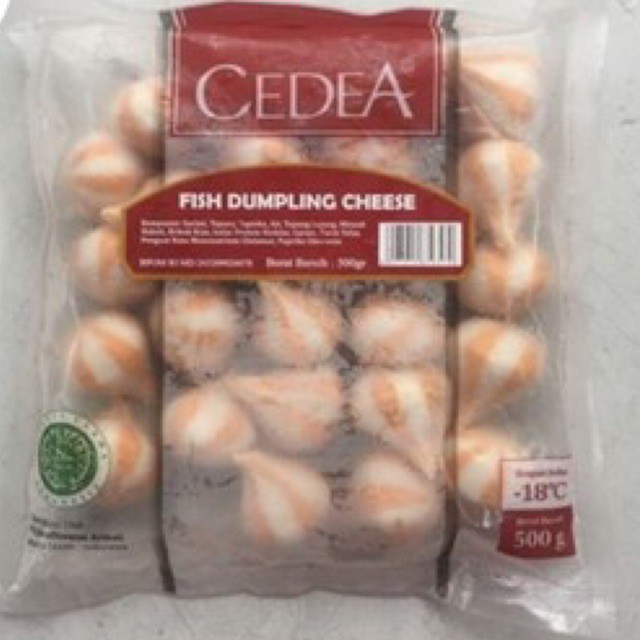 

CEDEA FISH DUMPLING CHEESE @500gr
