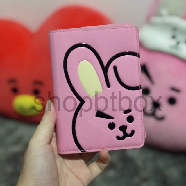 PRELOVED - OFFICIAL BT21 - Enamel Passport Case