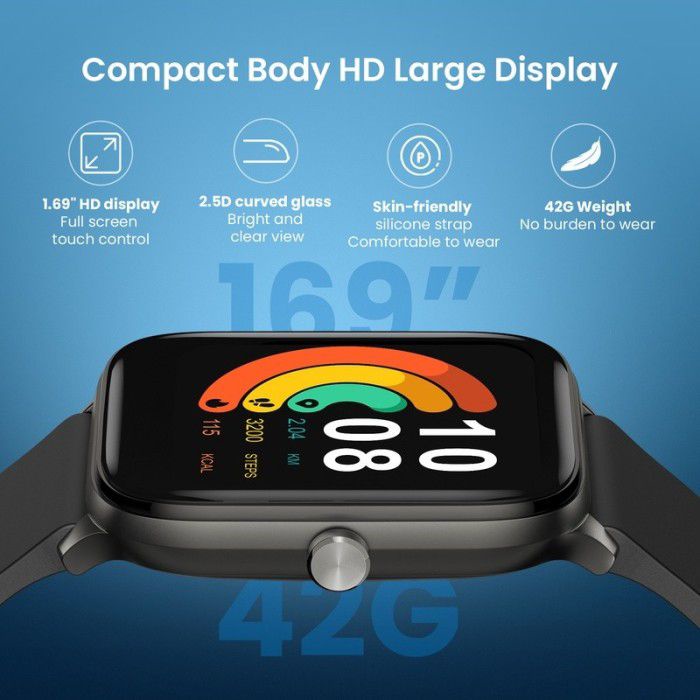 Haylou Smartwatch GST LS09B Support SP02 International Version - Garansi 1 Tahun