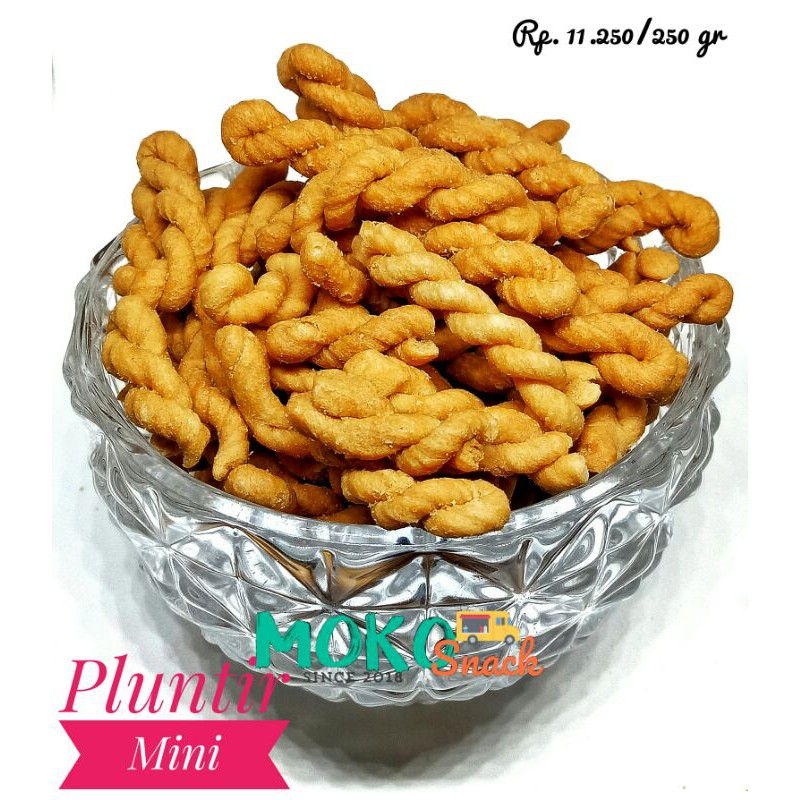 

PLUNTIR MINI | Kemasan 250gr | Snack Kiloan