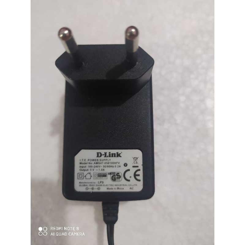 adaptor 5v 1A D-Link original high kualitas