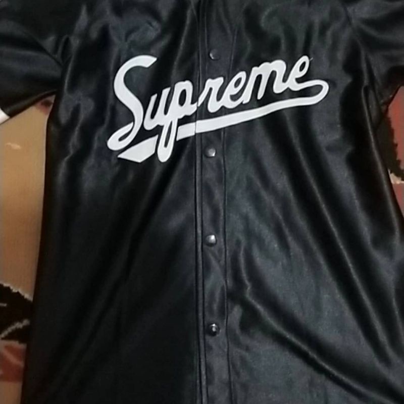 supreme baseball jersey