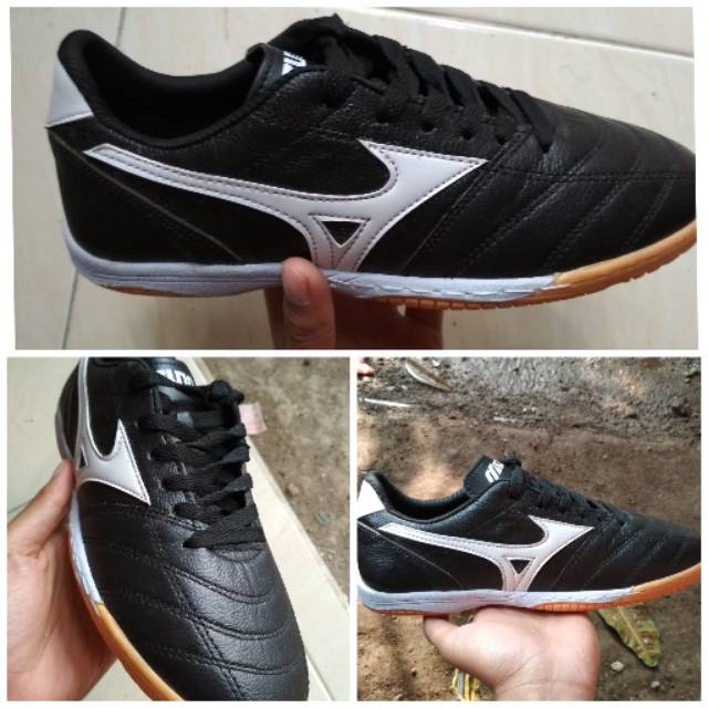 Sepatu futsal Mizuno kulit asli