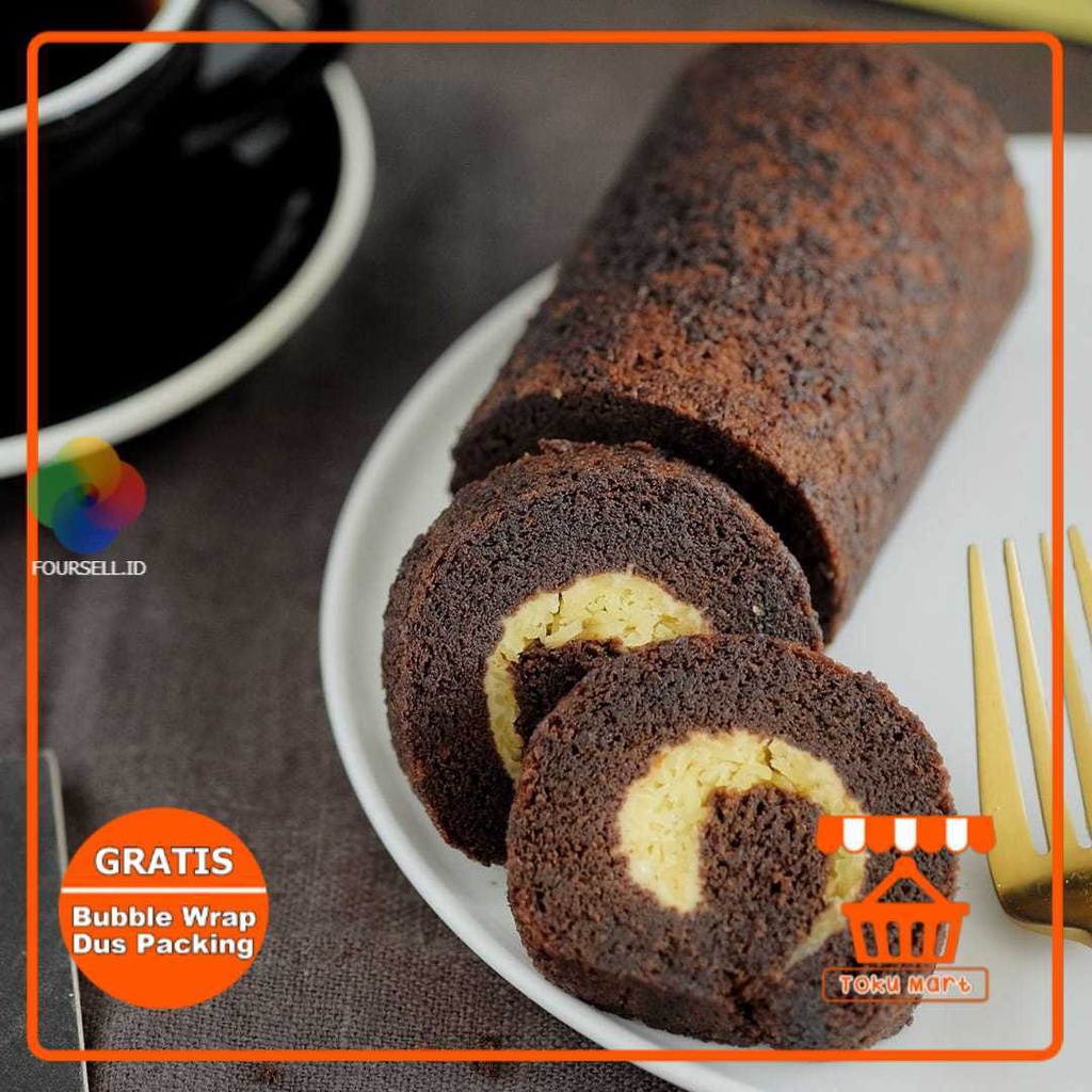 Kartika Sari - Brownies Gulung (PACKING AMAN) - Kartikasari Bolu Kue Oleh Oleh Bandung Kue Bandung