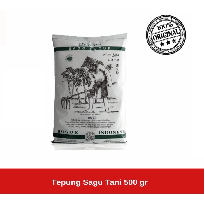 

Tepung Sagu Tani 500 gr| Pati Sagu (Sago Flour)