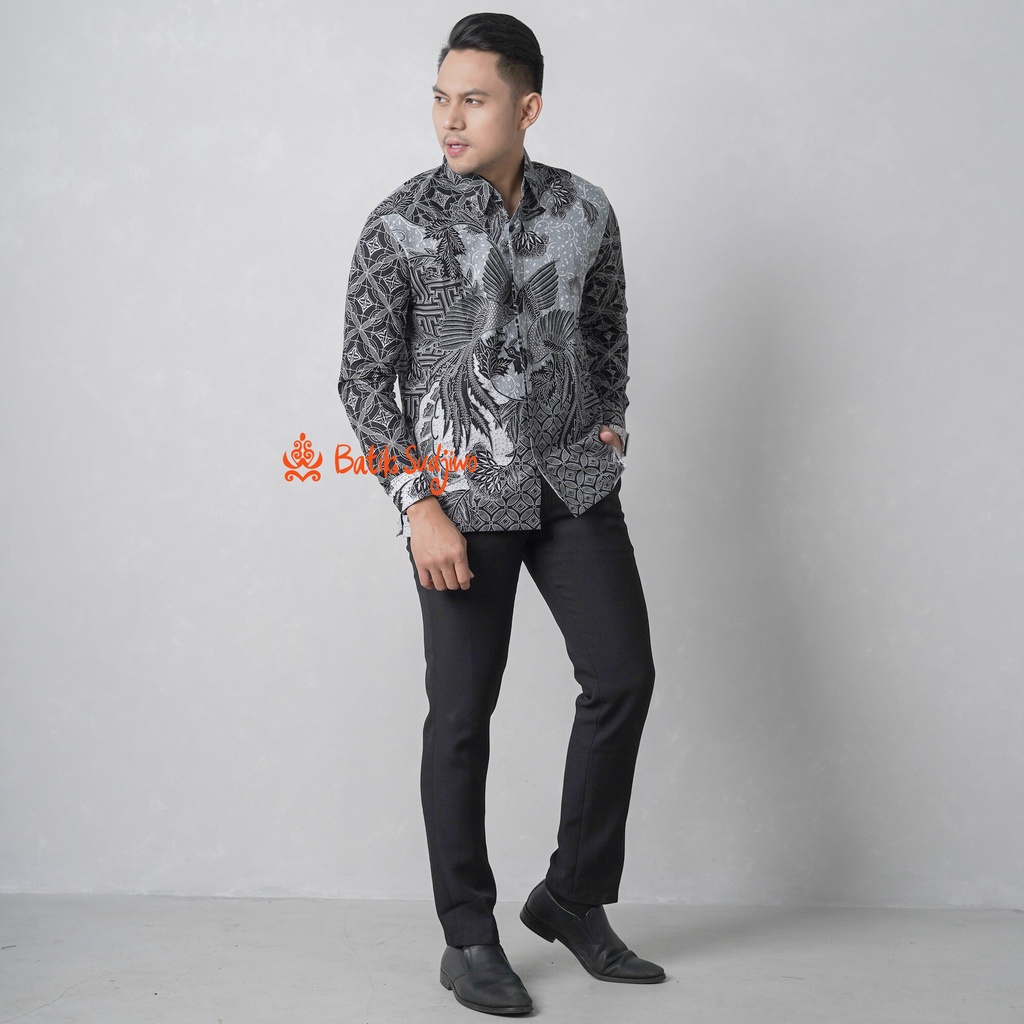 Baju Batik Slimfit Lengan Panjang Furing Premium 1004