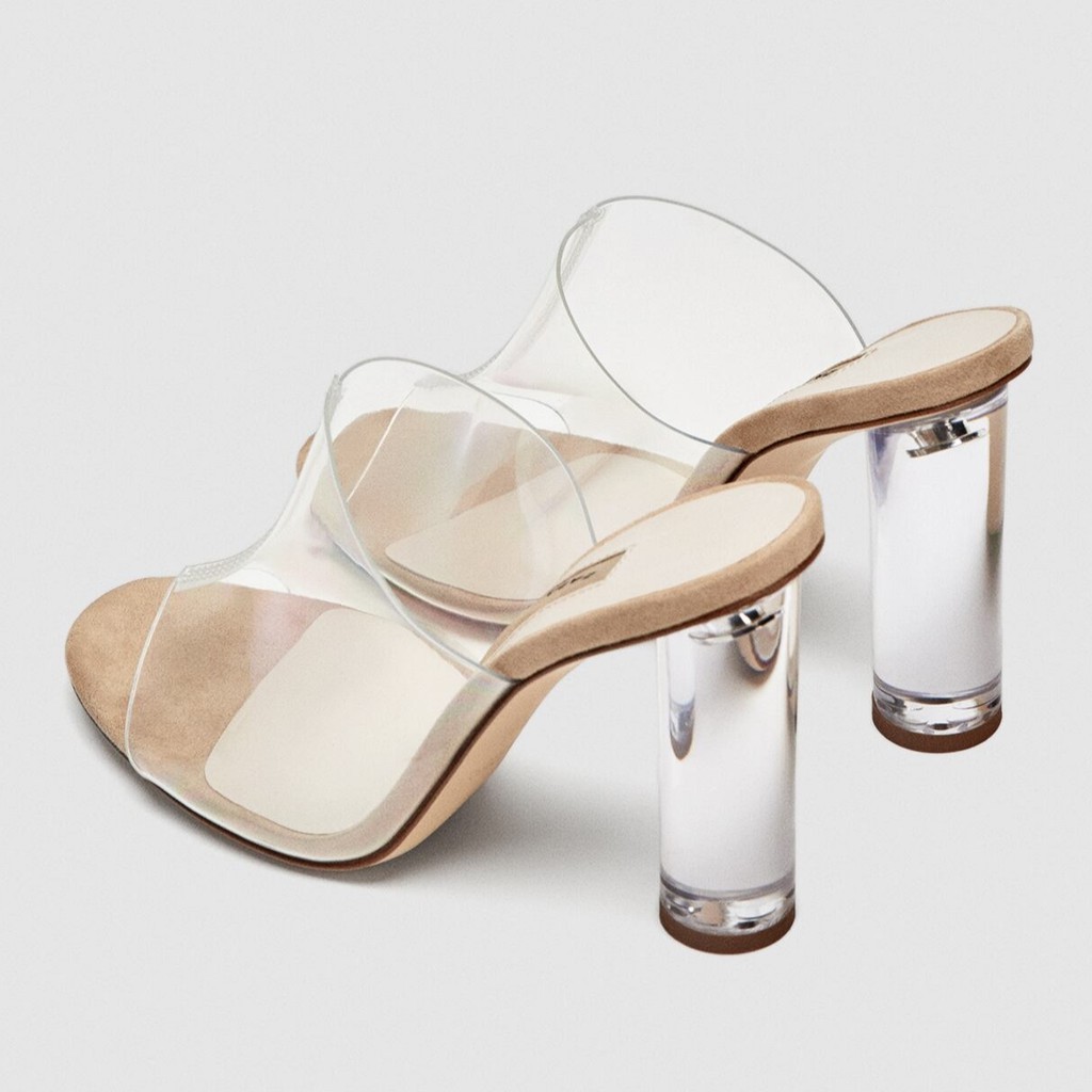 RRY917TB Vinyl Z-Ra Transparant Heels