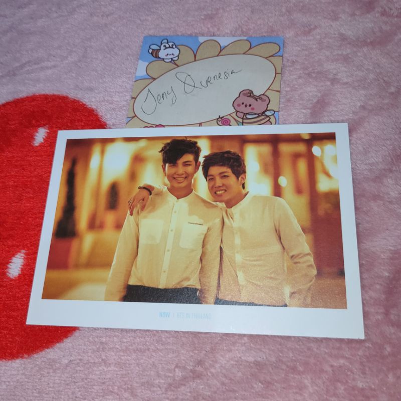 BTS RARE POSTCARD NOW 1