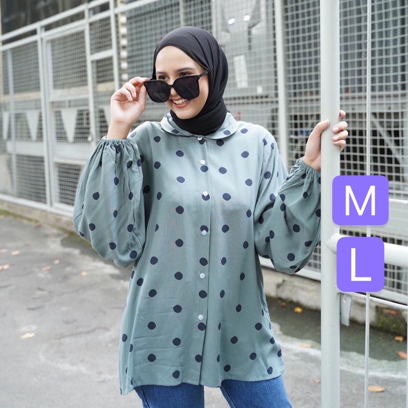 LILO BLOUSE VANILLA HIJAB