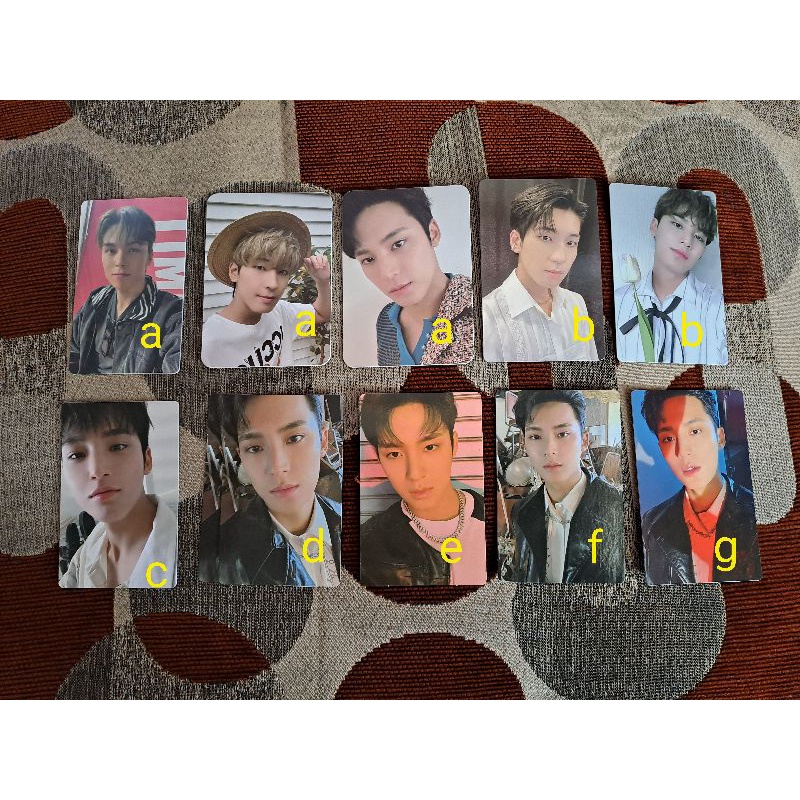 PHOTOCARD SEVENTEEN ATTACCA DICON SOCIAL CLUB MINGYU WONWOO VERNON