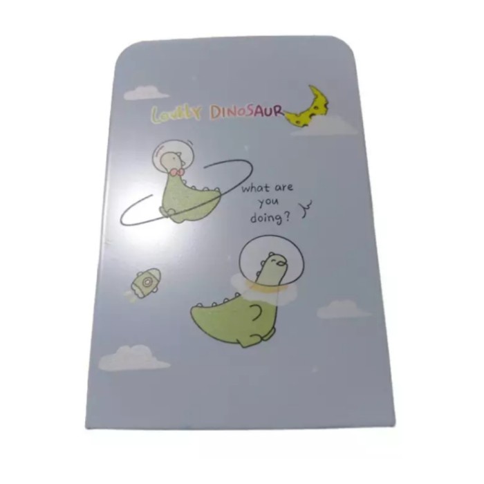 

Kusus Hari Ini Book End / Pembatas Buku Motif Lovely Dinosaur Bahan Besi Dapat 2 Pcs Sale!!!