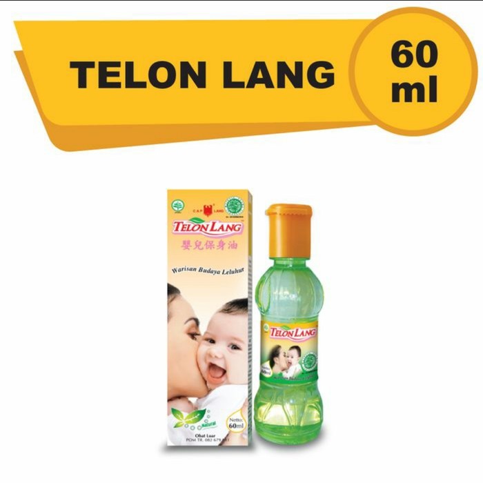 Minyak Telon Cap Lang 60 ml - TelonLang Natural 60ml