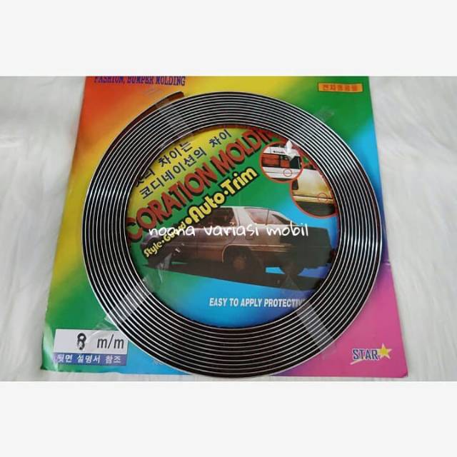 lis kaca mobil avanza ertiga xenia lis krom fleksibel list kaca mobil lis jendela mobil 8mm