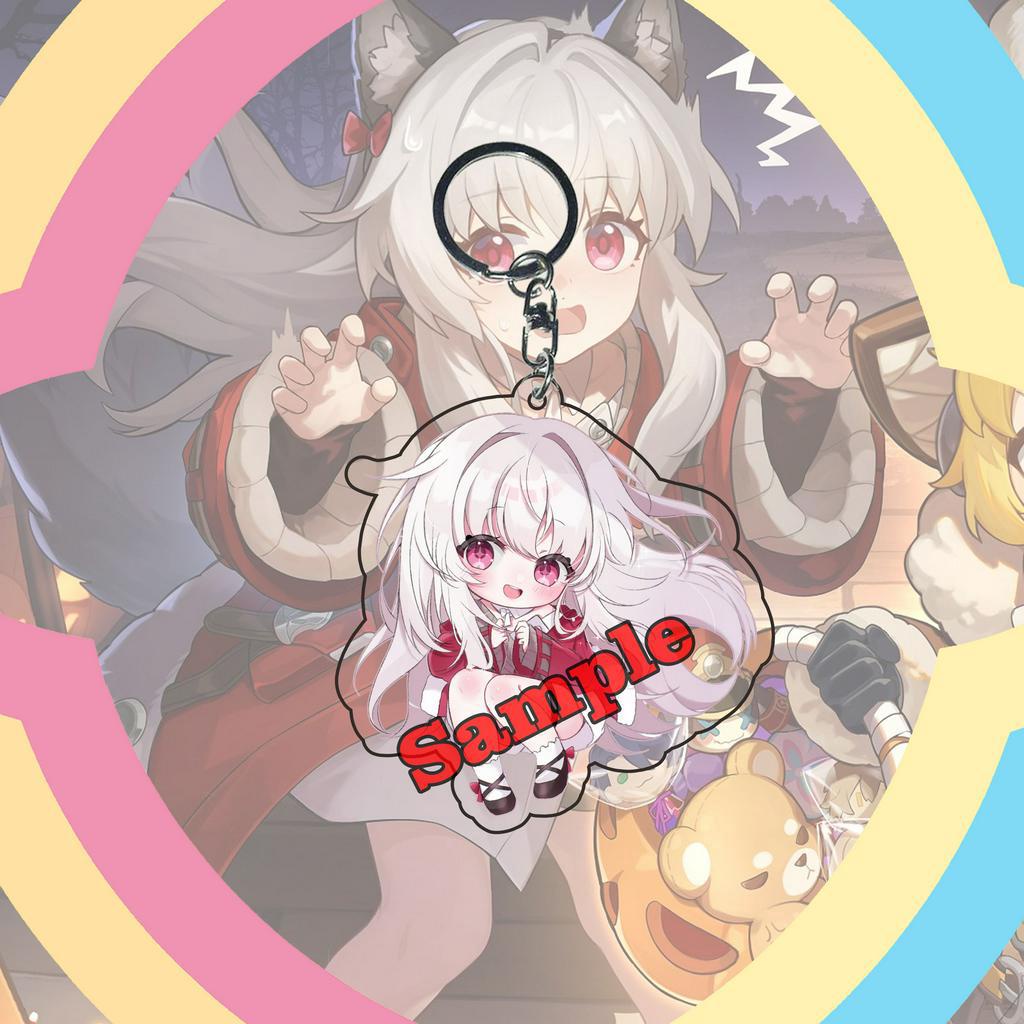 Gantungan Kunci Honkai Star Rail Clara 03 - HSR - Key Chain - Souvenir - Anime - Ganci - Ganci Anime