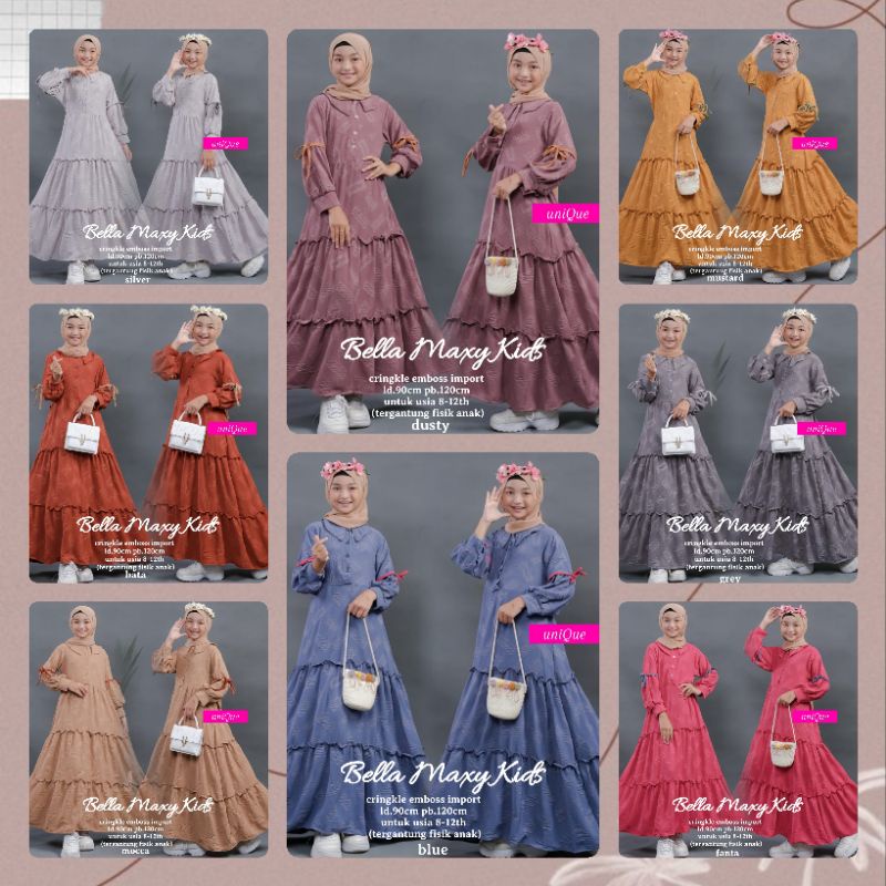 bella maxy kids by unique/gamis anak