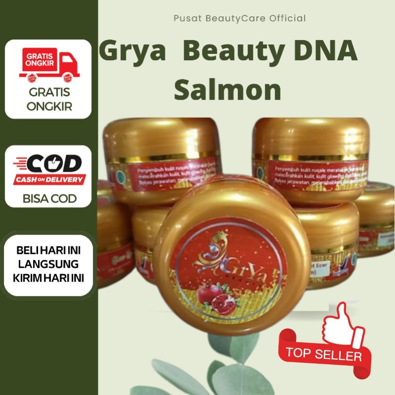 Grya Beauty DNA Salmon Serum Badan Serum Wajah
