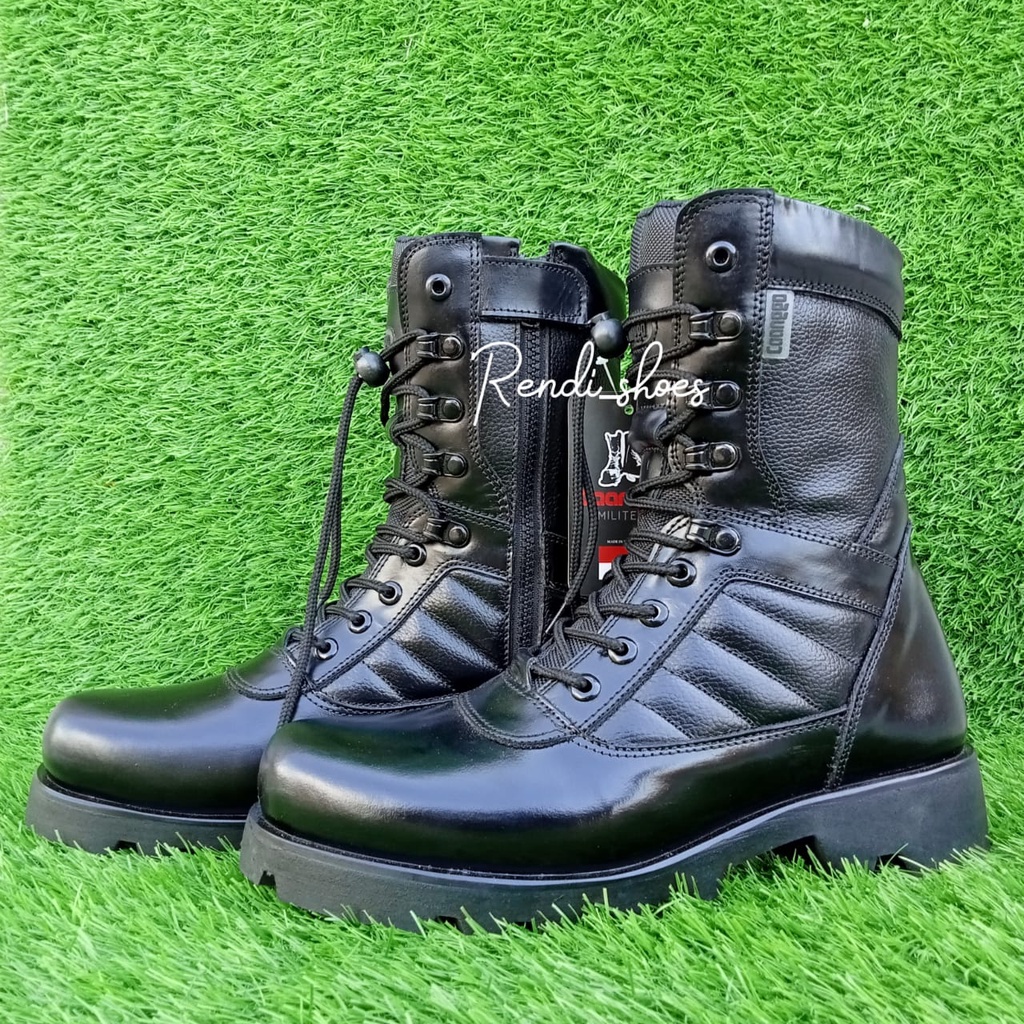 sepatu pdl tactical boots terbaru kulit asli original caanggo