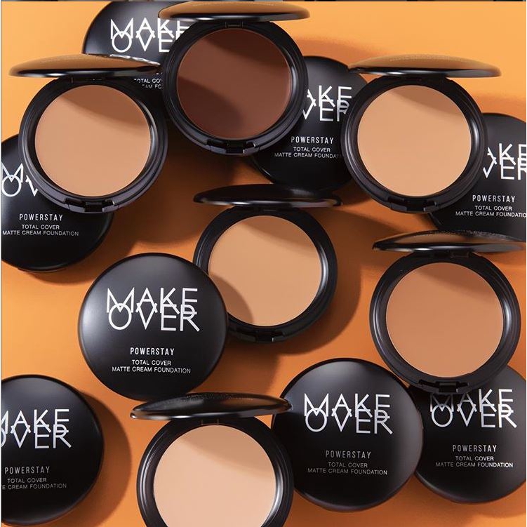 Make Over Powerstay Total Cover Matte Cream Foundation Shopee Indonesia