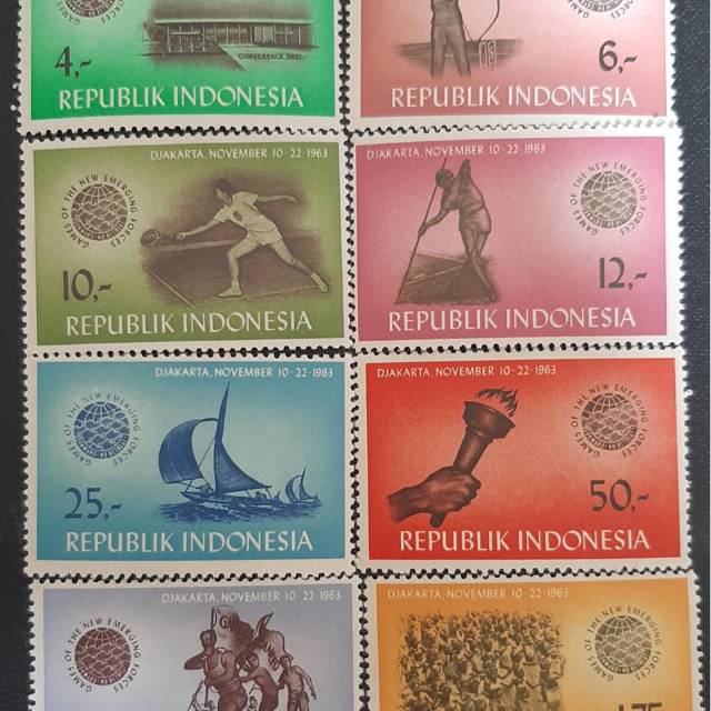 

Ser Perangko Edisi GANEFO