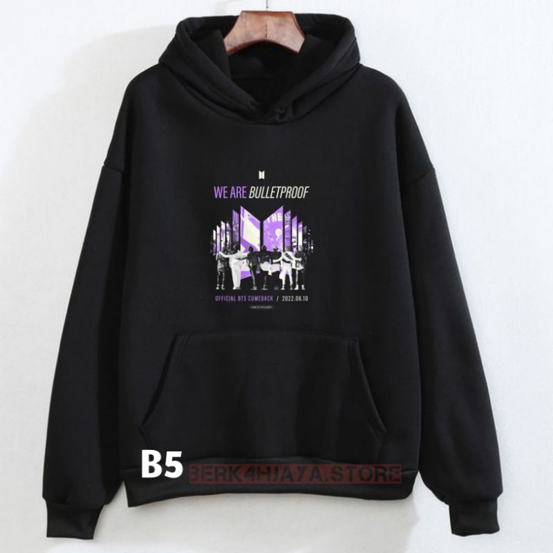 baju sweater hoodie anak laki laki perempuan BTS PROOF//jaket switer anak anak unisex cewek cowok