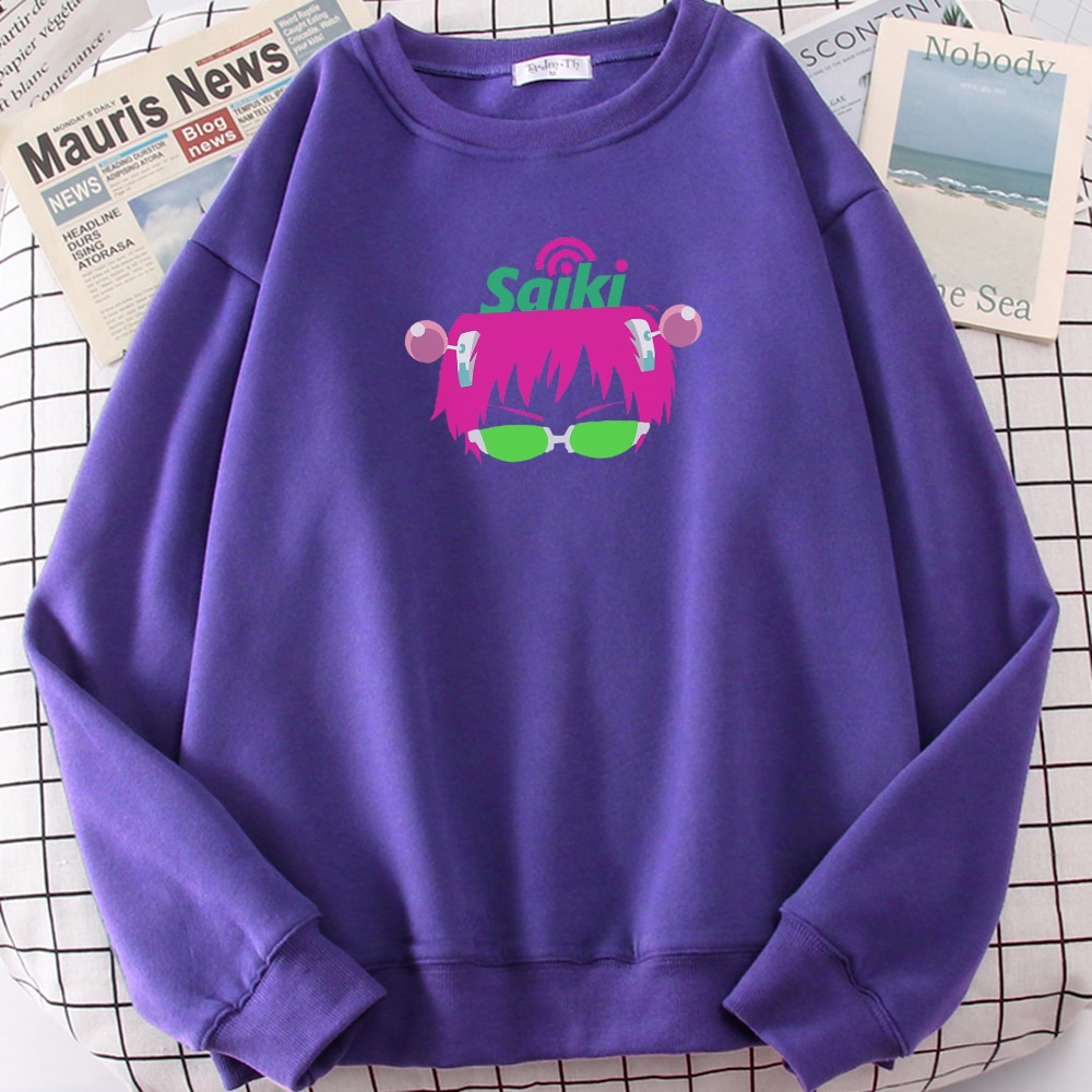 Hoodie Saiki Kusuo Cartoon