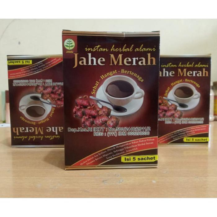 

Promo Jahe Merah Instan 5 sachet Asy syifaau Murah