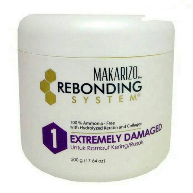 MAKARIZO REBONDING SYSTEM 1000g/MAKARIZO PROMO/DISKON MAKARIZO/OBAT PELURUS RAMBUT AMPUH MURAHBANGET