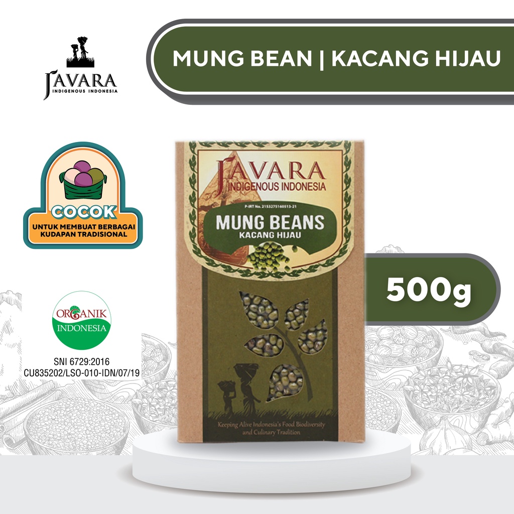 

Javara Kacang Hijau Organik | Javara Mung Beans 500g