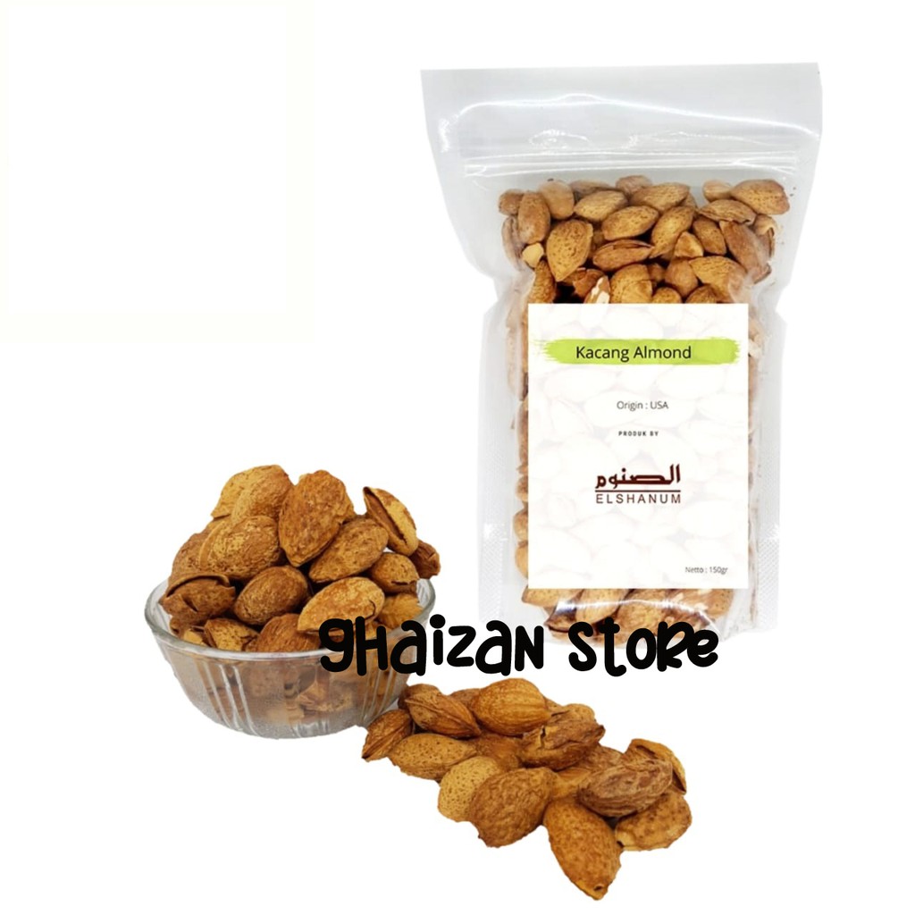 

KACANG ALMOND PANGGANG 150 Gram / ROASTED ALMOND / VANILA / OLEH OLEH HAJI DAN UMROH