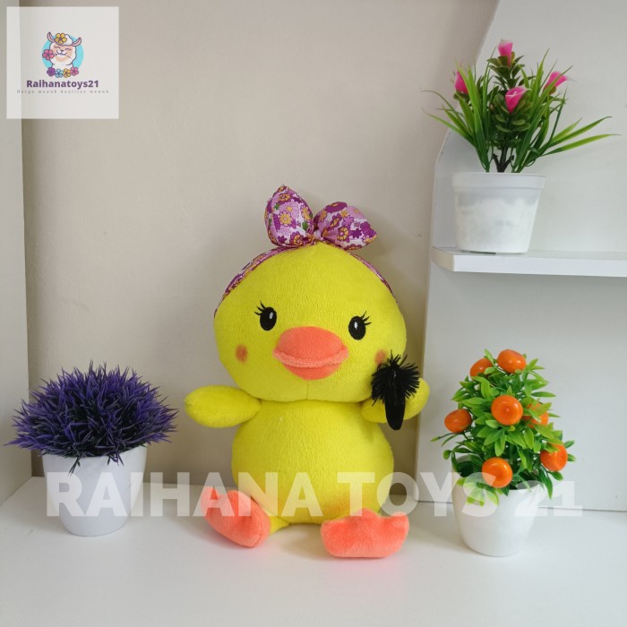 Boneka bebek bando pita, headshet buah lucu murah