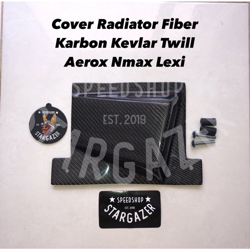 Cover Tutup Radiator Scope Karbon Carbon Kevlar Yamaha Aerox 155 Old New Connected All New Nmax Old 