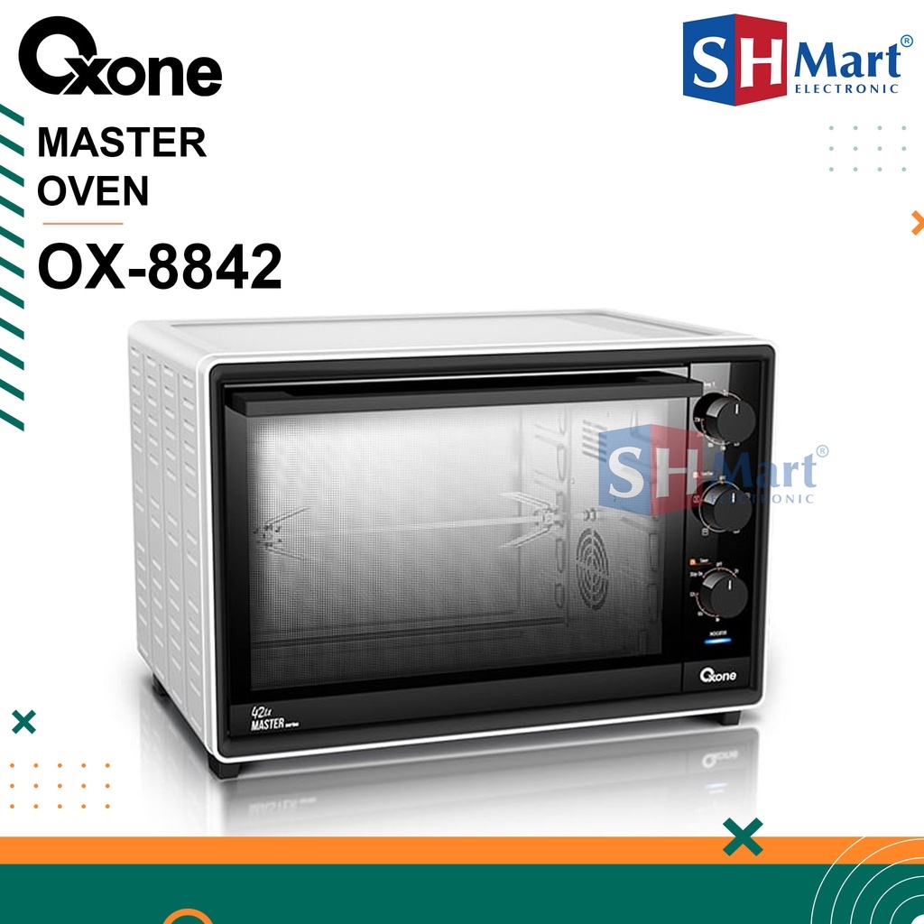 OXONE MASTER OVEN SERIES OX-8842 OX8842 KAPASITAS 42 LITER GARANSI RESMI OXONE