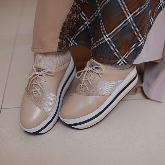 ESYU - Naraya Nude - Sepatu Wedges