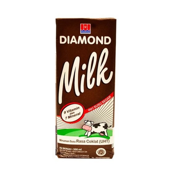 

DIAMOND MILK UHT CHOCOLATE 200 ML