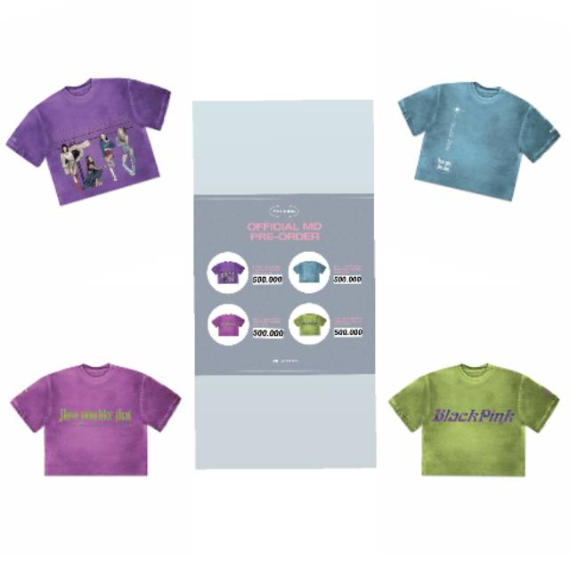 BLACKPINK - How You Like That - Cropped  Tshirt official