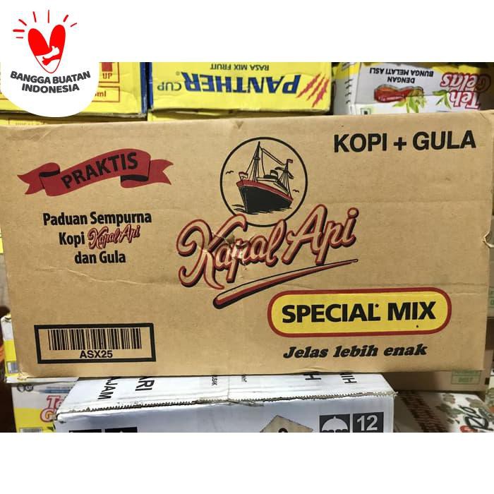 

KAPAL API SPESIAL MIX 1 DUS / 12 RENCENG / 120 SACHET / GROSIR KOPI