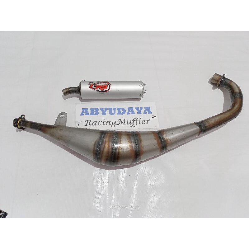 knalpot satria 2 tak Satria lumba satria hiu satria 120 r samping R9 exhaust ekzos exzos