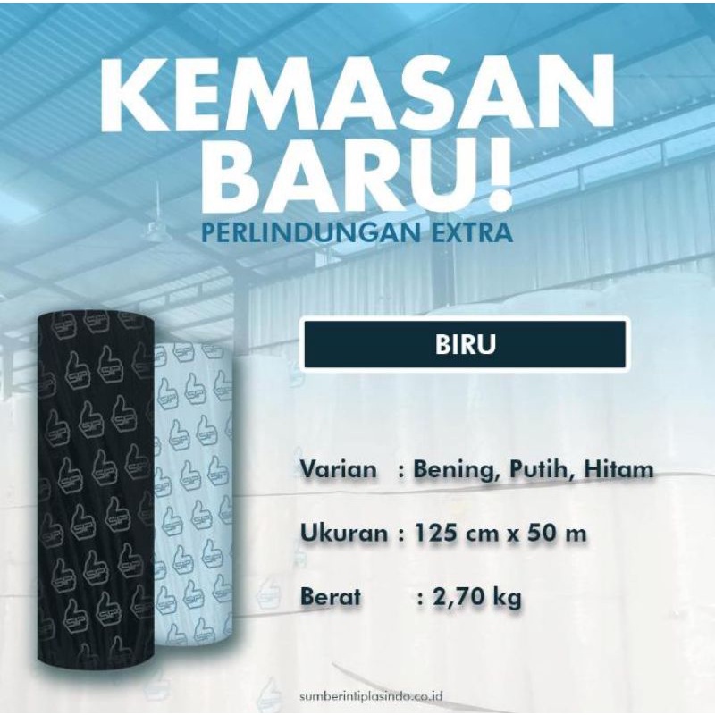 

Juragan Packing - Bubble Wrap murah 125cm x 50m Hitam Putih / 2.4kg 2.7kg 3kg / harga grosir