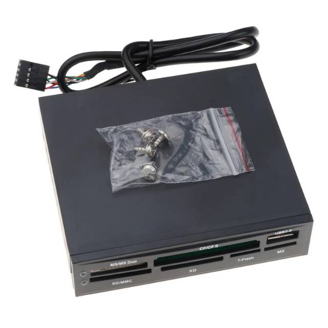 Front Panel 3,5&quot; Card Reader Internal