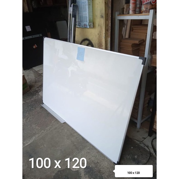 whiteboard papan tulis 100 x 120 cm