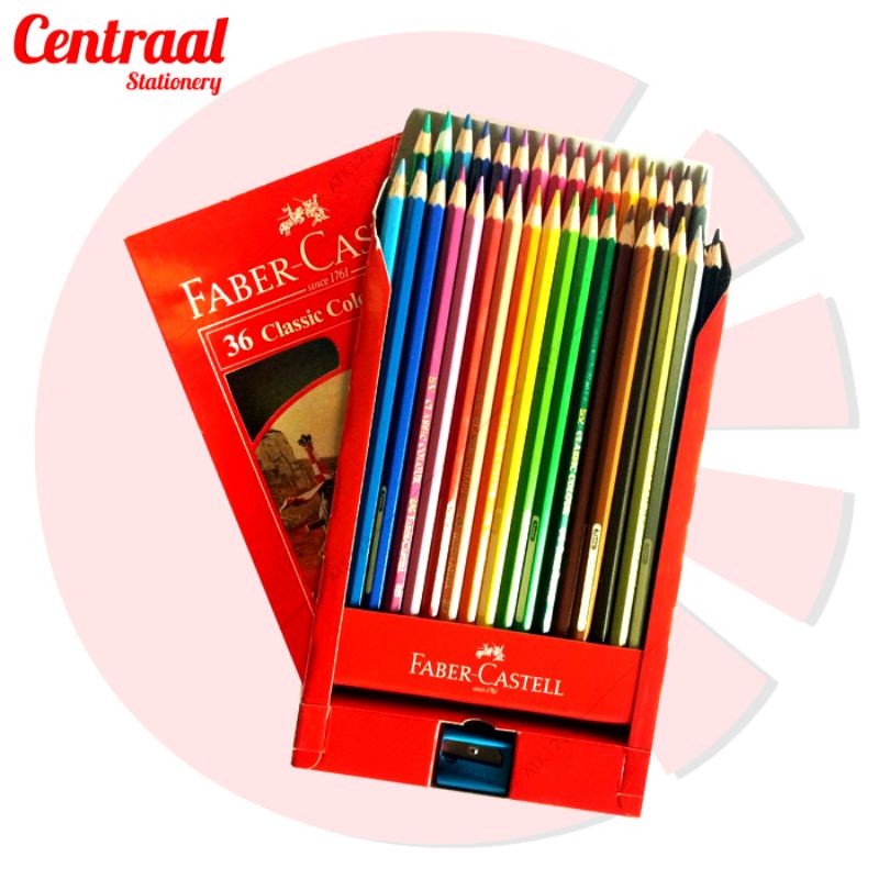 

Pensil Warna Faber Castell Clasic 36C Panjang