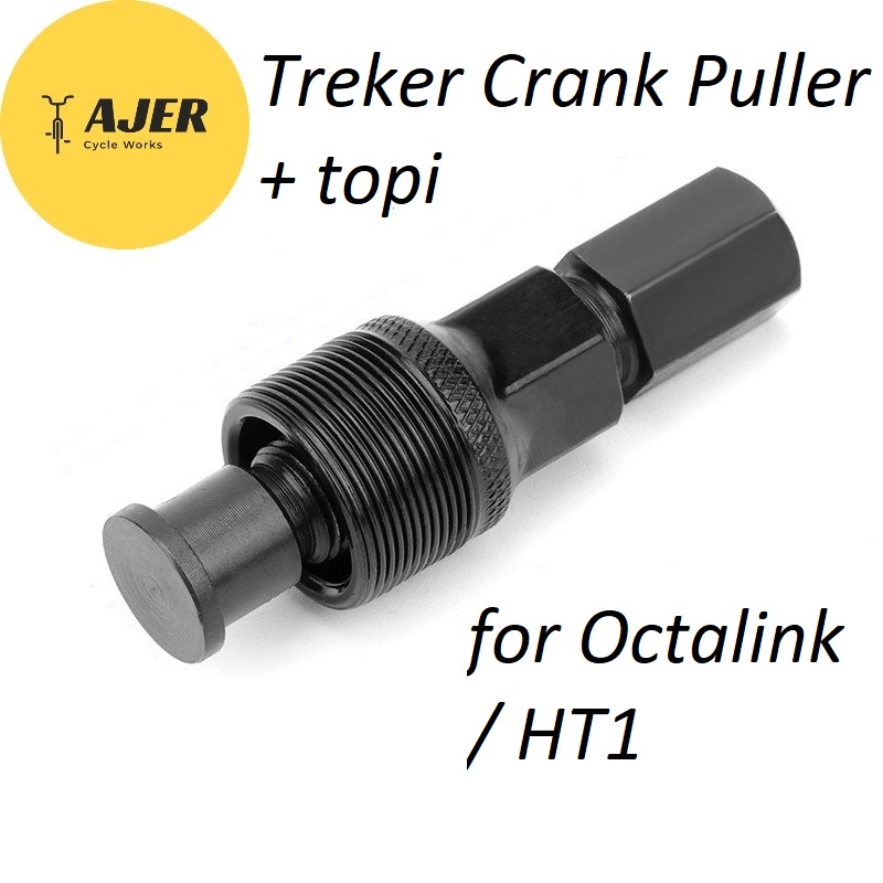 Treker Crank puller Octalink Ht1 dengan cap topi Kunci alat pembuka sepeda hollowtech 1
