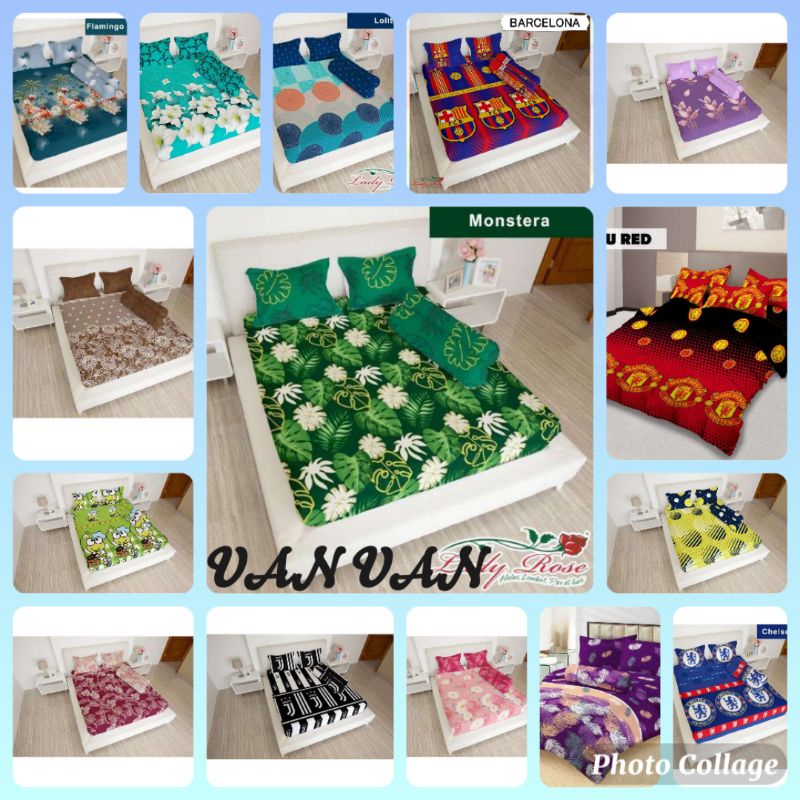 Sprei lady rose 160x200 Queen No.2